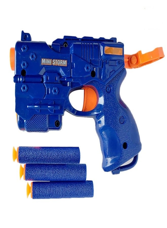 RR Enterprizes Foam Blaster Blaze Storm Blaster Toy Unbreakable,Safe and Long Range Comes with 3 Bullets- Multi Color - Image 1